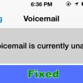 fix visual voicemail is currently unavailable