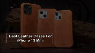 best iphone 13 mini leather cases
